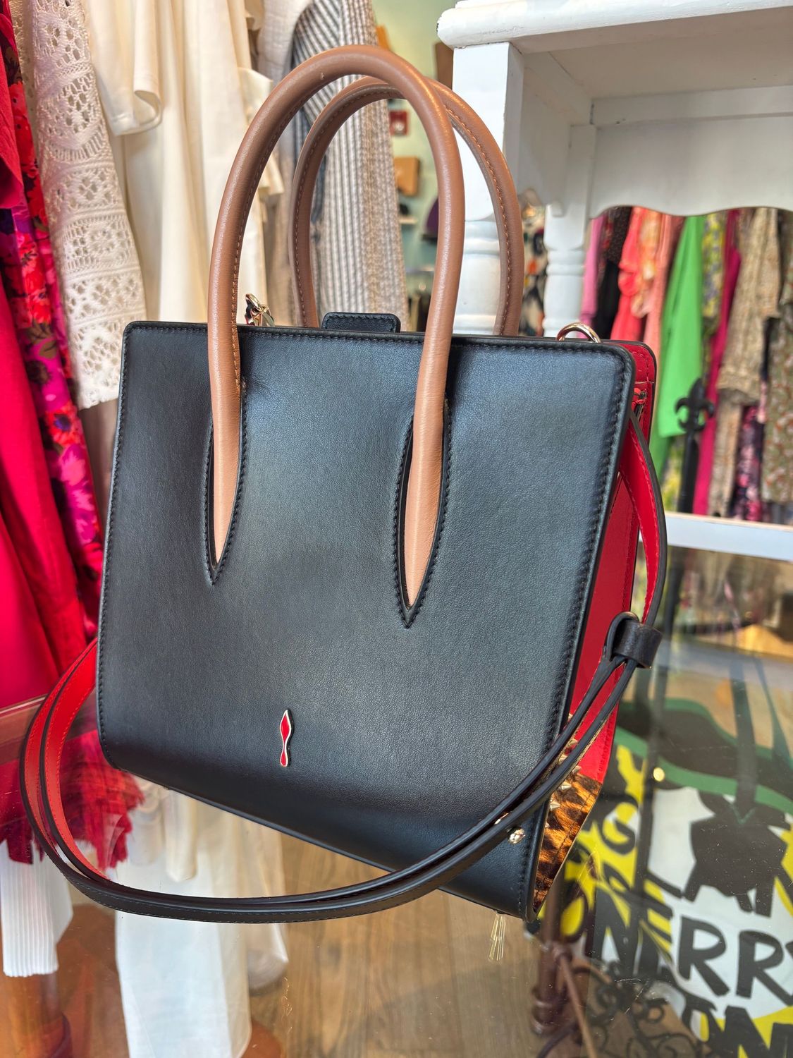 Christian Louboutin Paloma Mini 2 Way Handbag