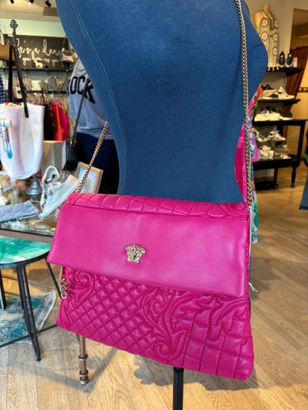 Versace Pink & Gold Crossbody