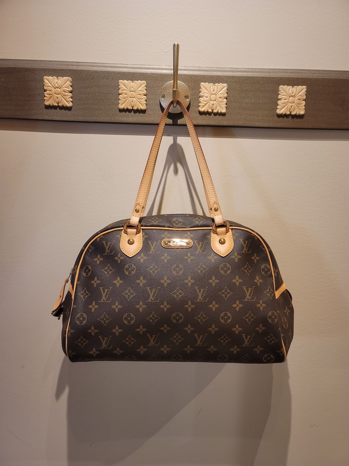 Louis Vuitton Montorgueli Monogram Handbag