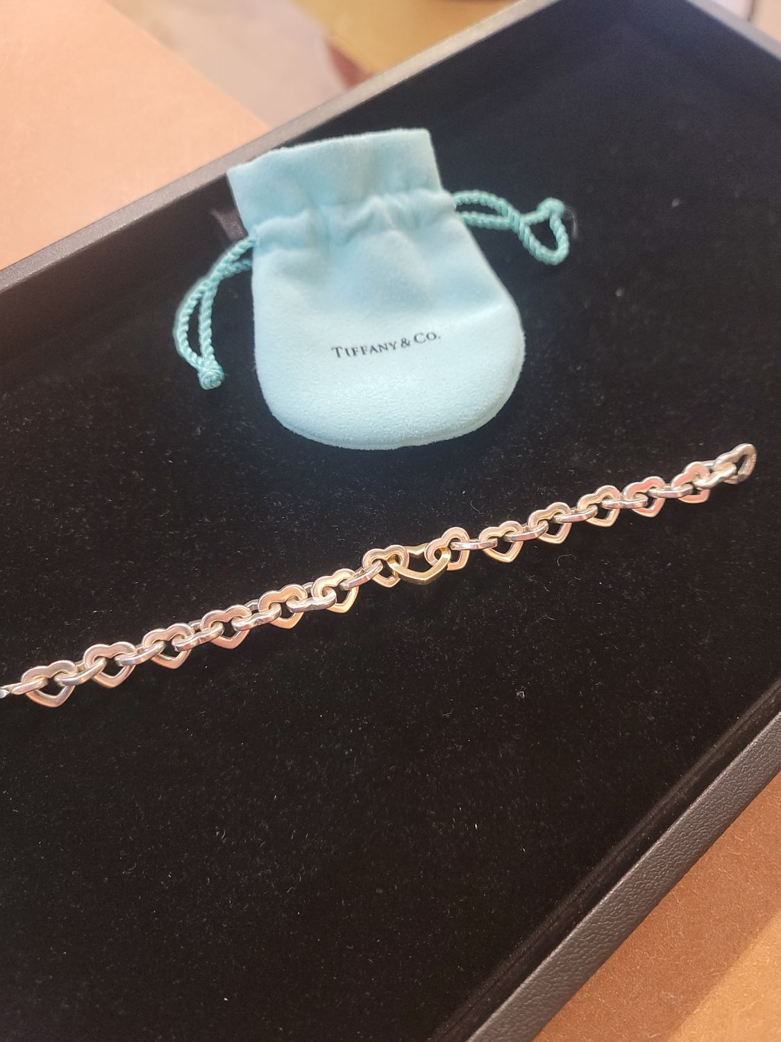 Tiffany & Co Heart Link Bracelet