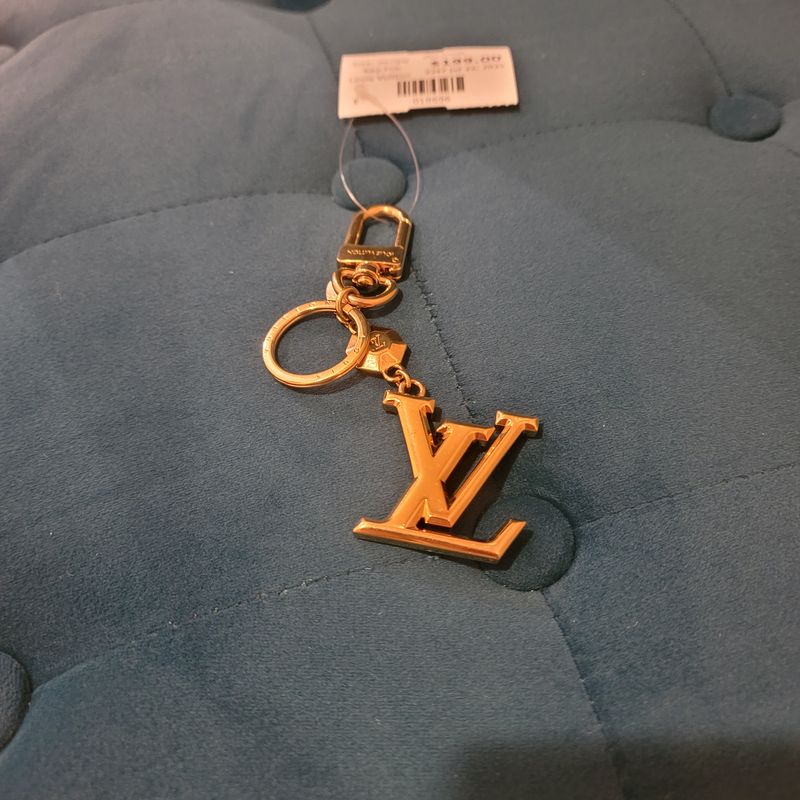 Louis Vuitton Gold Key Fob Chain