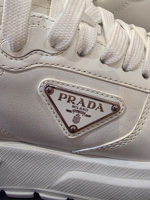 Prada Prax Leather Sneakers size 37