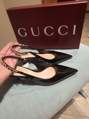 Gucci Signoria slingback pump size 36.5