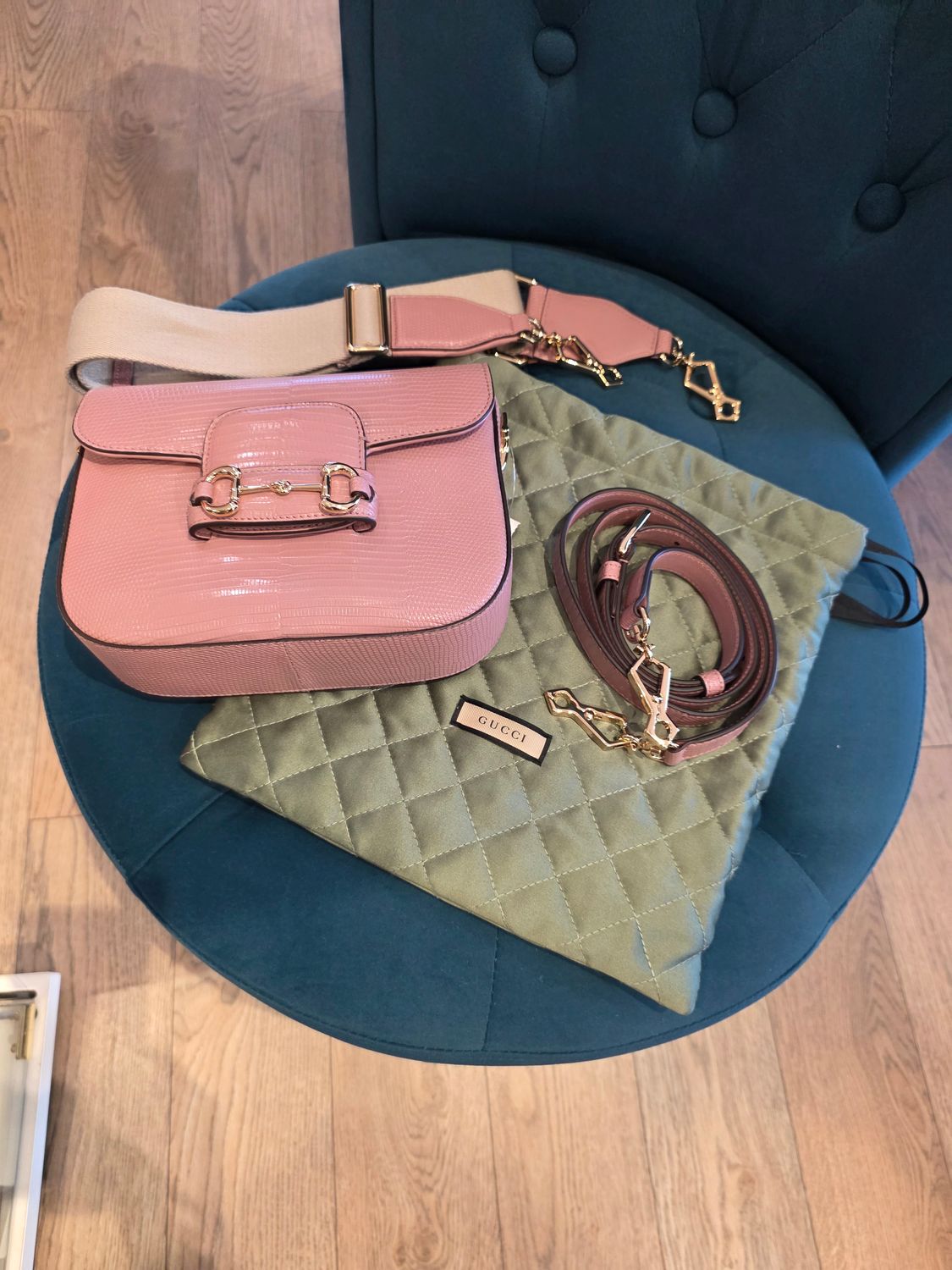 Gucci  Horsebit 1955 Small Shoulder Bag