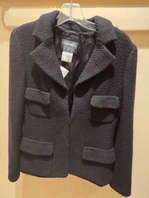 Chanel Wool Black Blazer