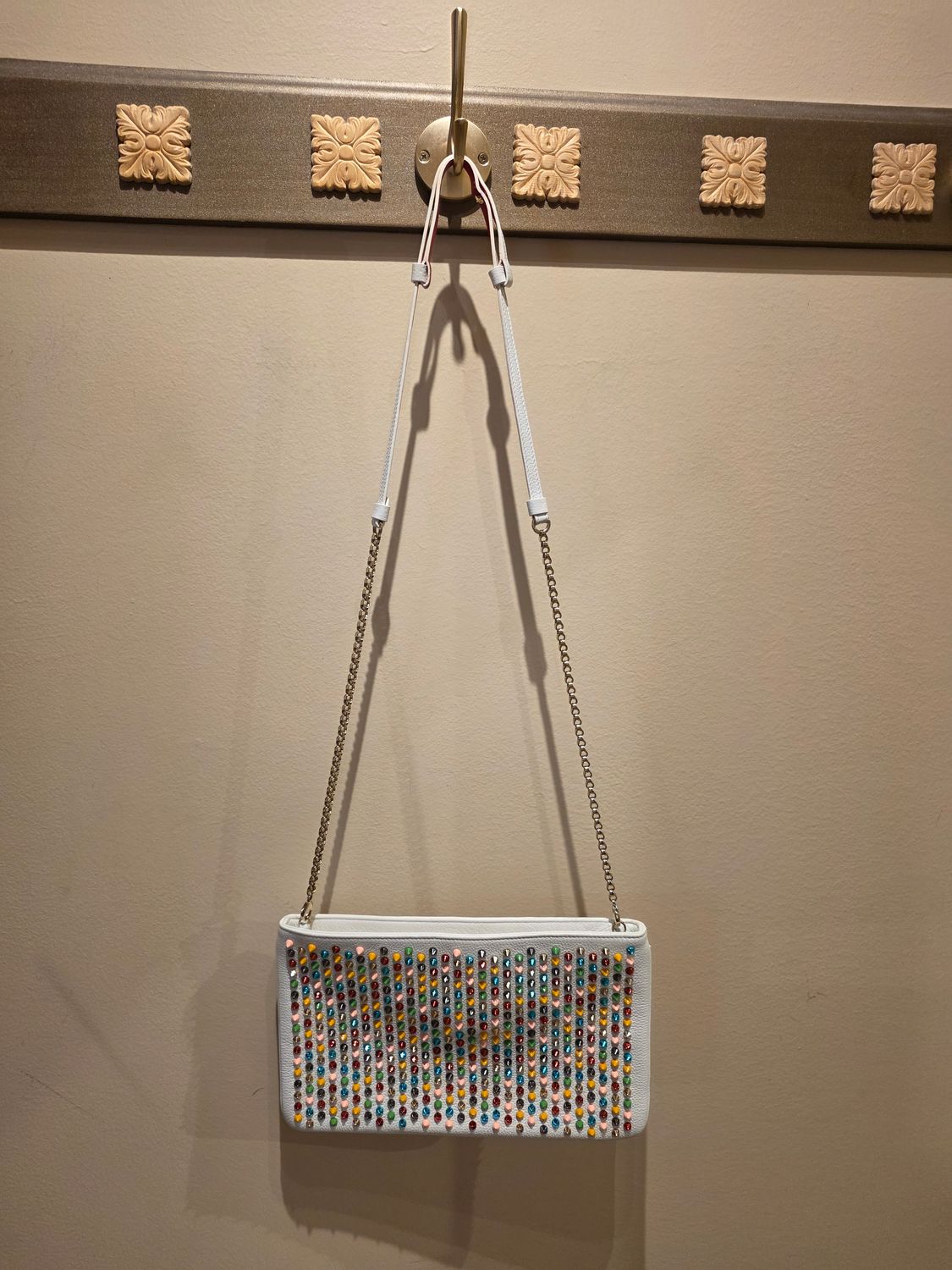 Christian Louboutin Rubiposh 2 way Clutch