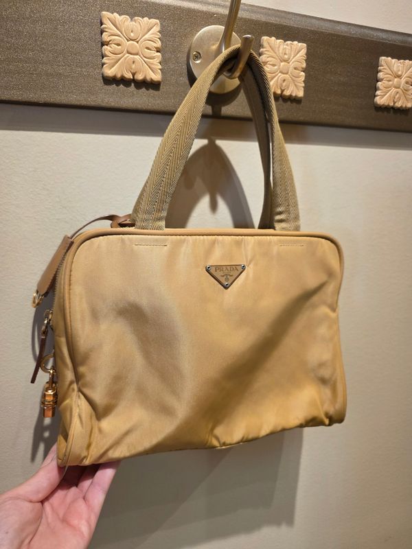 Prada Tessuto Top Handle Handbag Prada Tessuto Top Handle Handbag