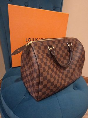 Louis Vuitton Speedy 30 Damier Ebene Handbag