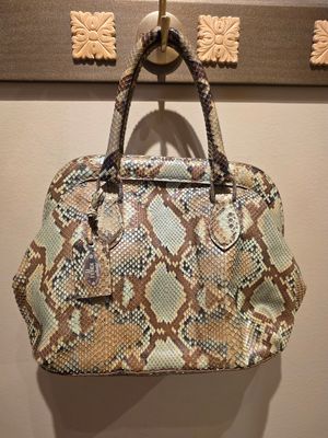 Fendi Python Selleria Doctor Handbag Fendi Python Selleria Doctor Handbag