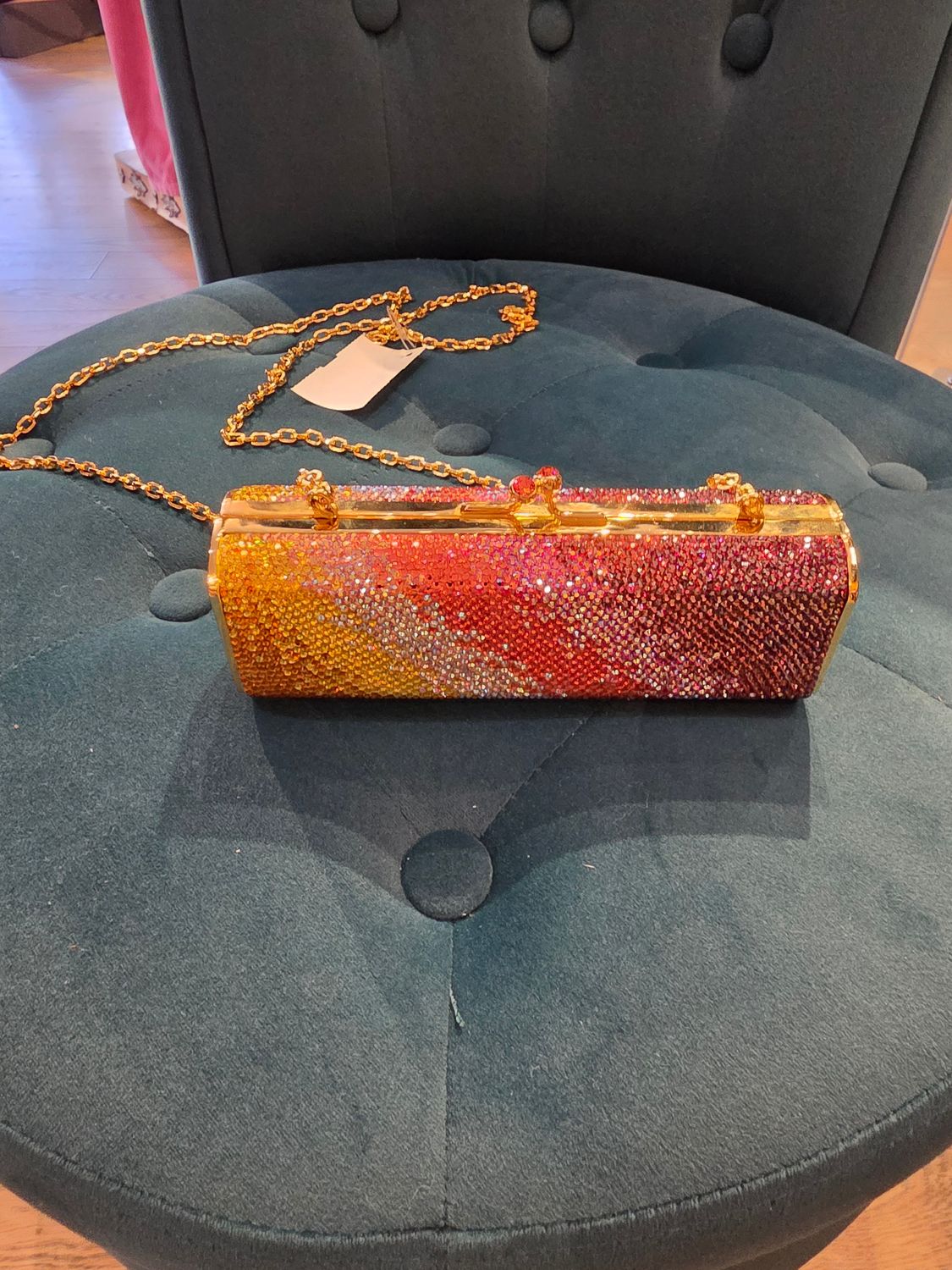 Judith Leiber Swarovski Crystal Clutch/Crossbody Judith Leiber Swarovski Crystal Clutch/Crossbody