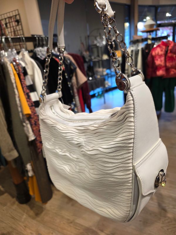 Judith Leiber Leather Crystal Handbag Judith Leiber Leather Crystal Handbag