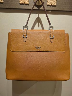 Prada  Saffiano Satchel Bag