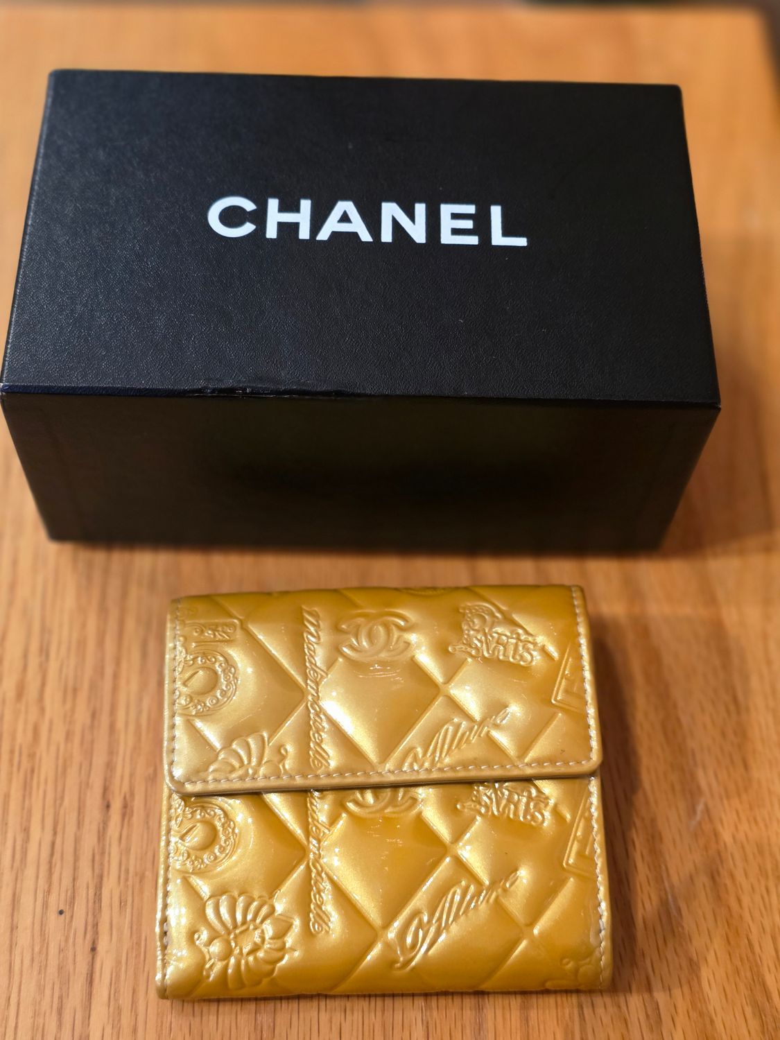 Chanel Patent Leather Wallet