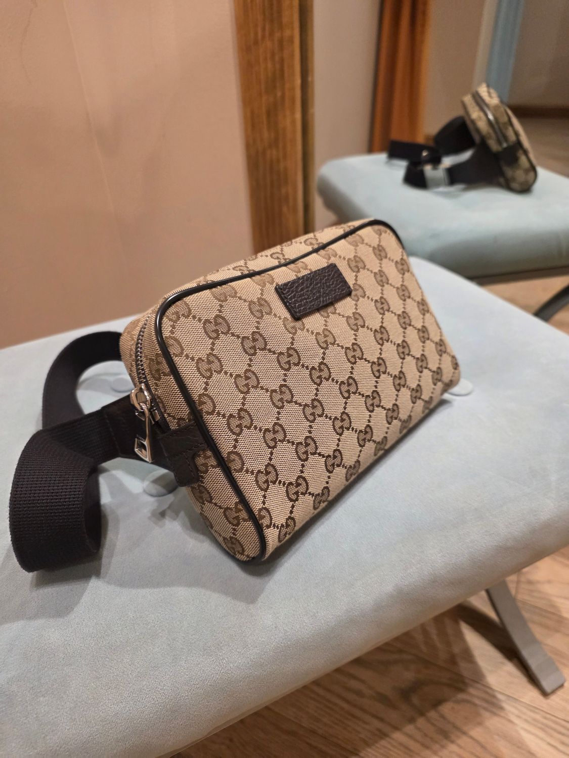 Gucci GG Canvas Belt Bag Gucci GG Canvas Belt Bag