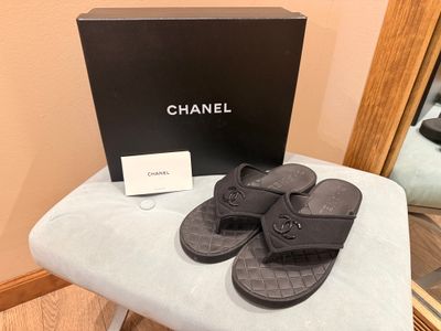 Chanel cc logo slides