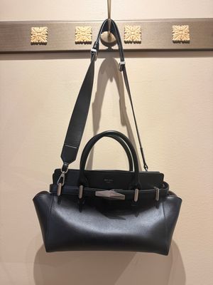 Jimmy Choo Diamond belted  leather top handle bag