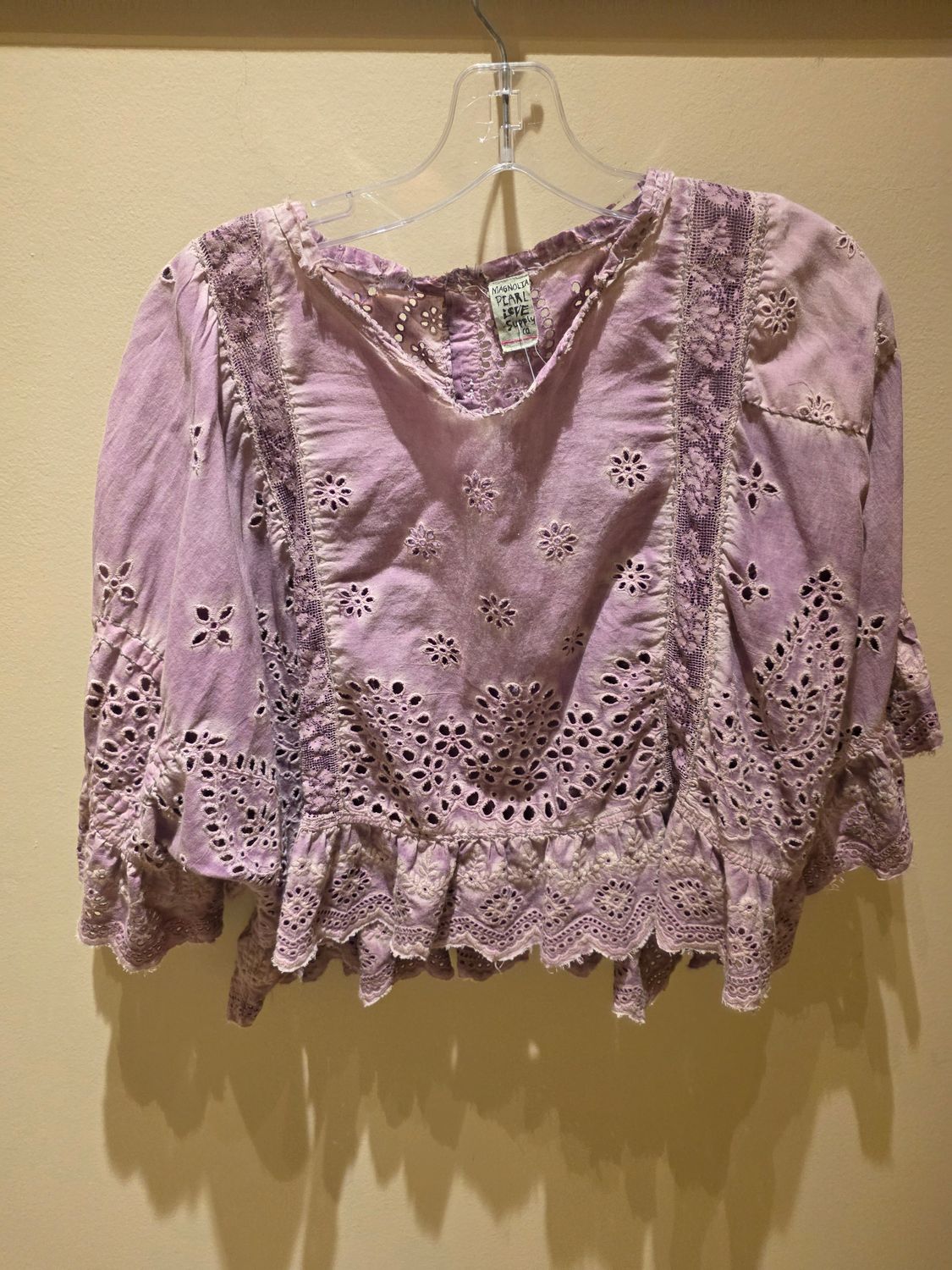 Magnolia Pearl Eyelet Blouse