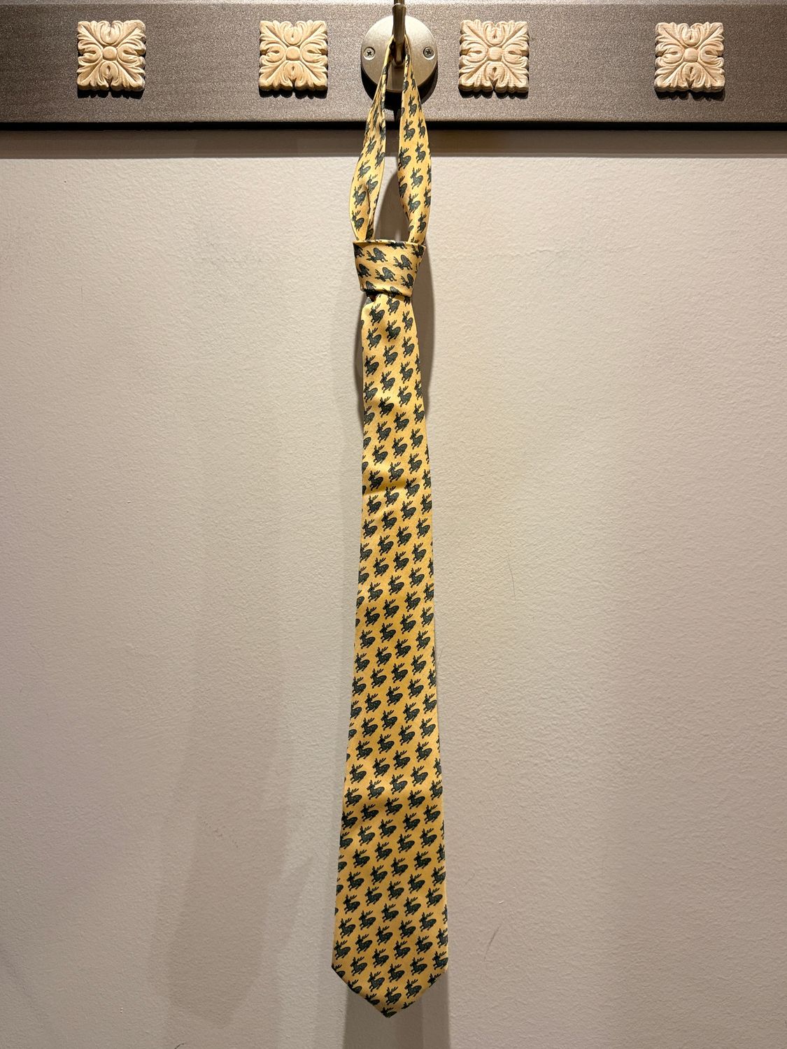 Hermes Silk Tie Hermes Silk Tie