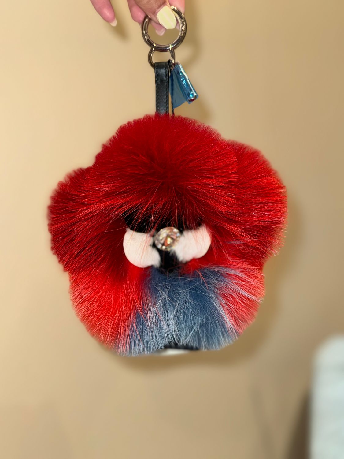 Fendi Bag Charm Mink