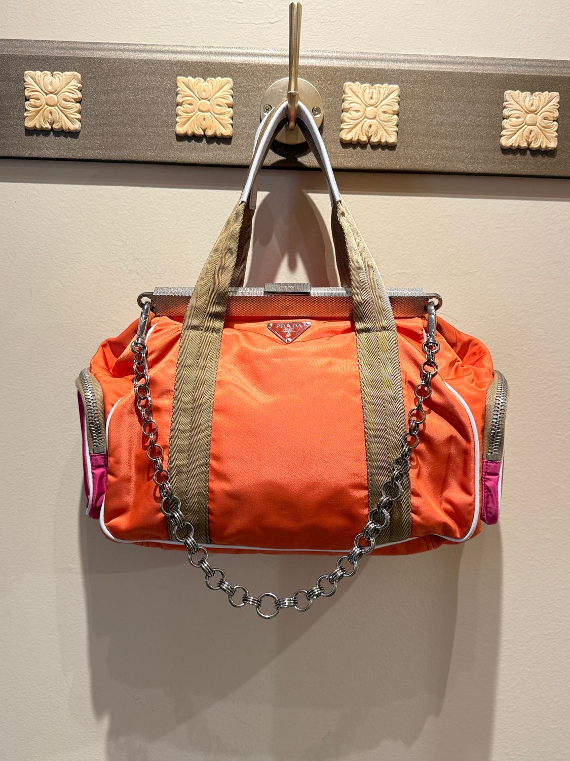 Prada Nylon Active Frame Bag