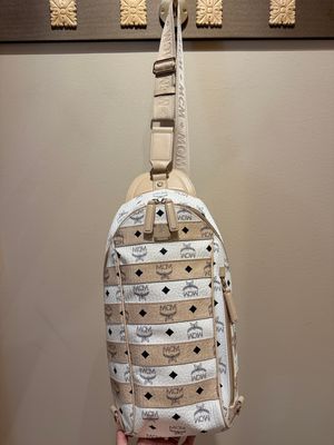 MCM Visetos Sling Bag