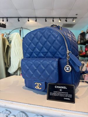 Chanel Quilted Backpack