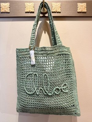 Chloé Raffia Tote Bag Chloé Raffia Tote Bag
