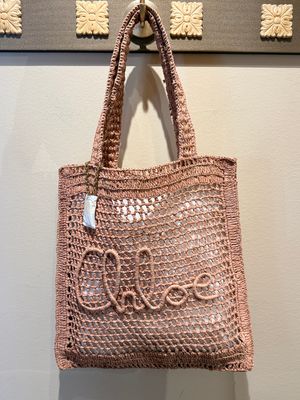 Chloé Raffia Tote Bag Chloé Raffia Tote Bag