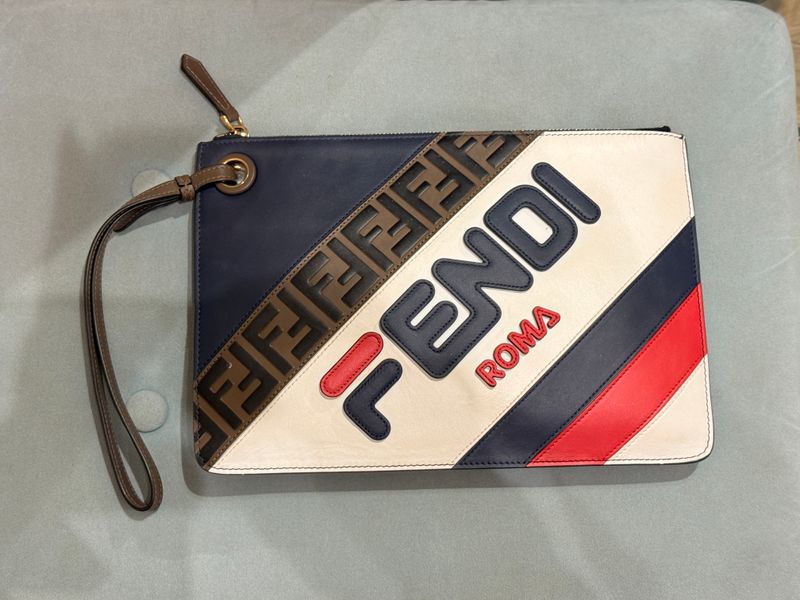 Fendi X Fila Mania Clutch Fendi X Fila Mania Clutch