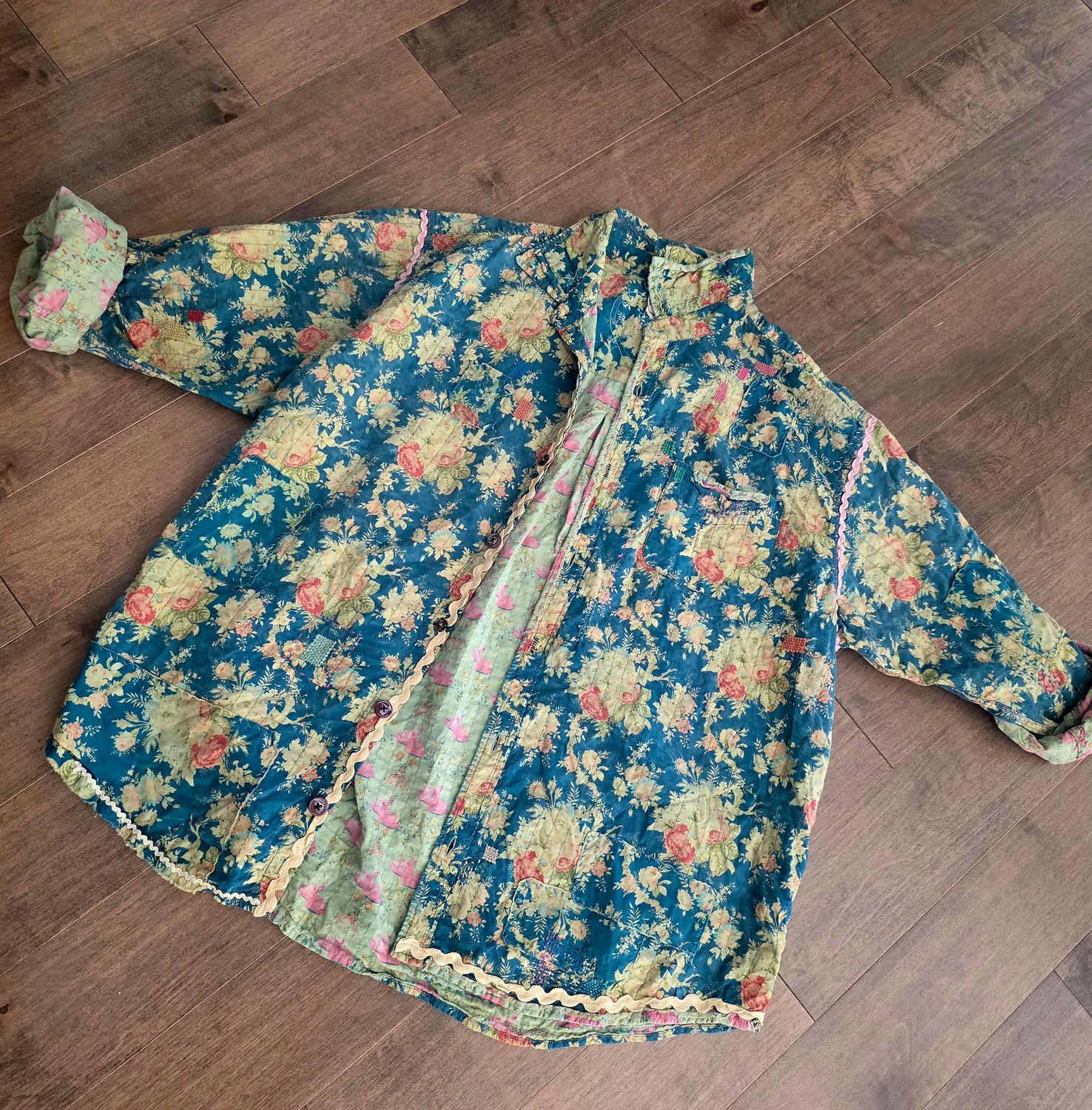 Magnolia Pearl Quilted Landes Oversized Button Down
