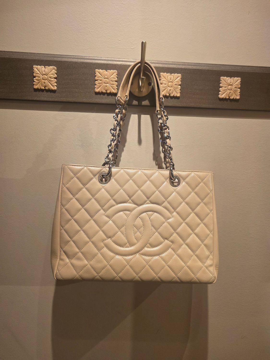 Chanel Caviar Quilted Grand Shopping Tote Chanel Caviar Quilted Grand Shopping Tote