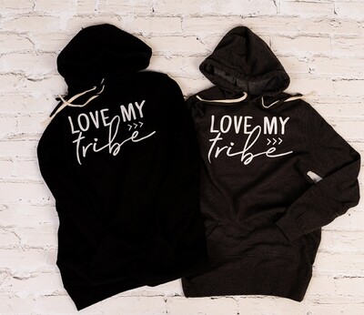 Love My Tribe >>> Independent - Women’s Special Blend Hooded Sweatshirt Dress