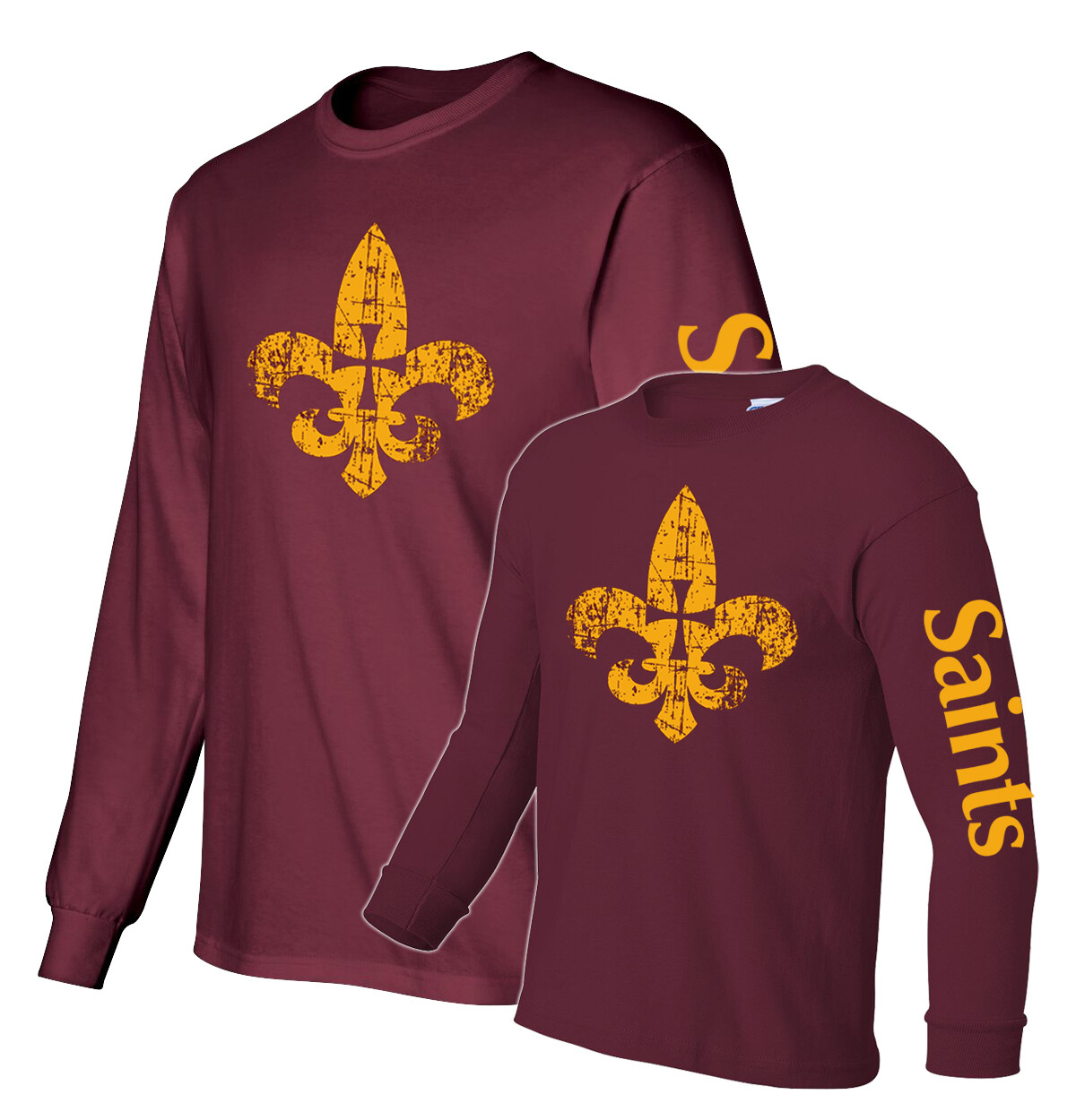 St. James Saints Long Sleeve T-Shirt - Adult / Youth