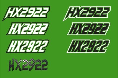 2014 Arctic Cat M8000 Sno Pro - Sled Numbers