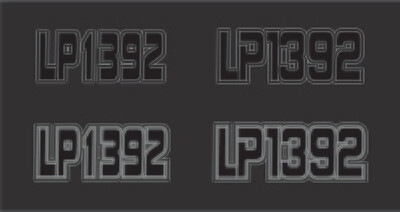 2021 Polaris Switchback Assault Black/Gray - Sled Numbers