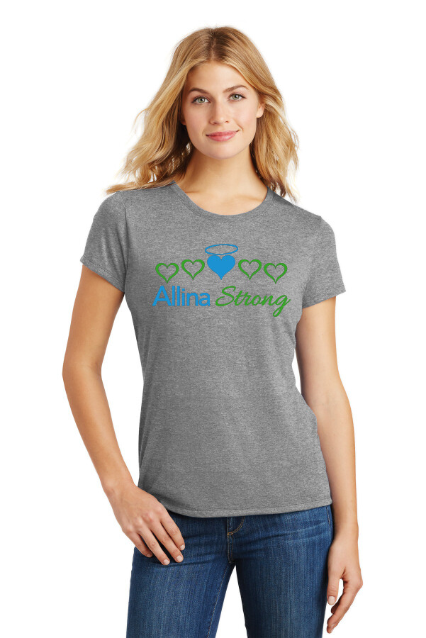 Allina Strong Ring Spun Women's Soft T-Shirt #ALLINASTRONG