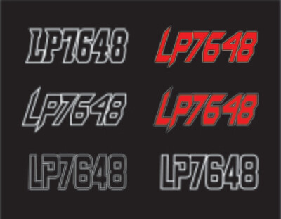 2021 Polaris Switchback Assault Black/Red - Sled Numbers