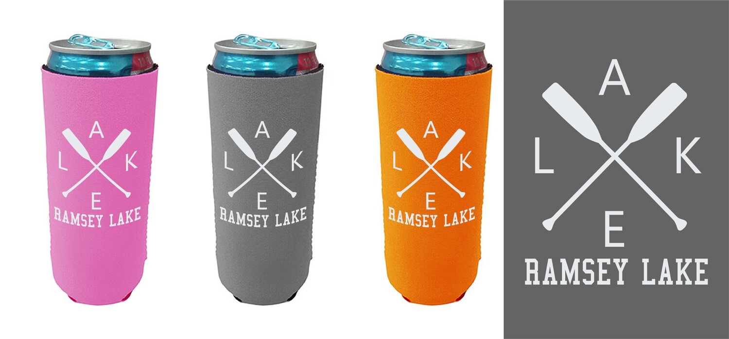 Ramsey Lake Neoprene Slim Can Coolie