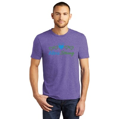 Allina Strong Purple Frost Ring Spun Soft T-Shirt #ALLINASTRONG