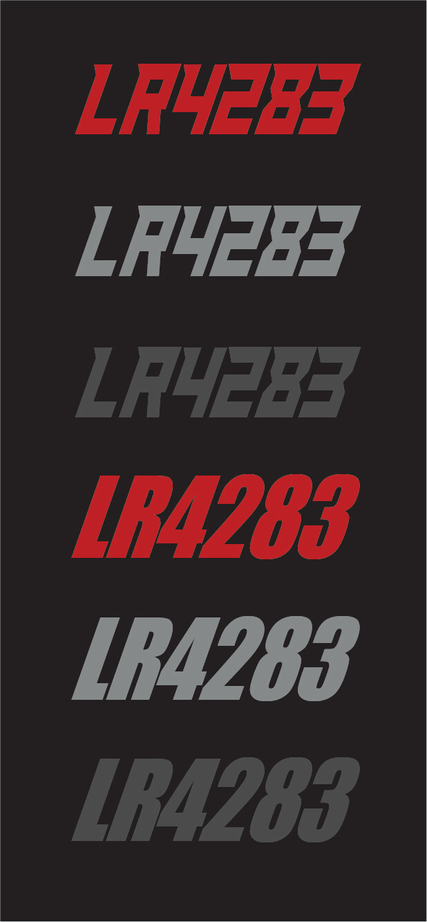 2023 Skidoo Backcountry - Sled Numbers