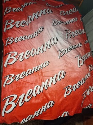 Huge 60&quot;x80&quot; Blanket - CUSTOMIZED