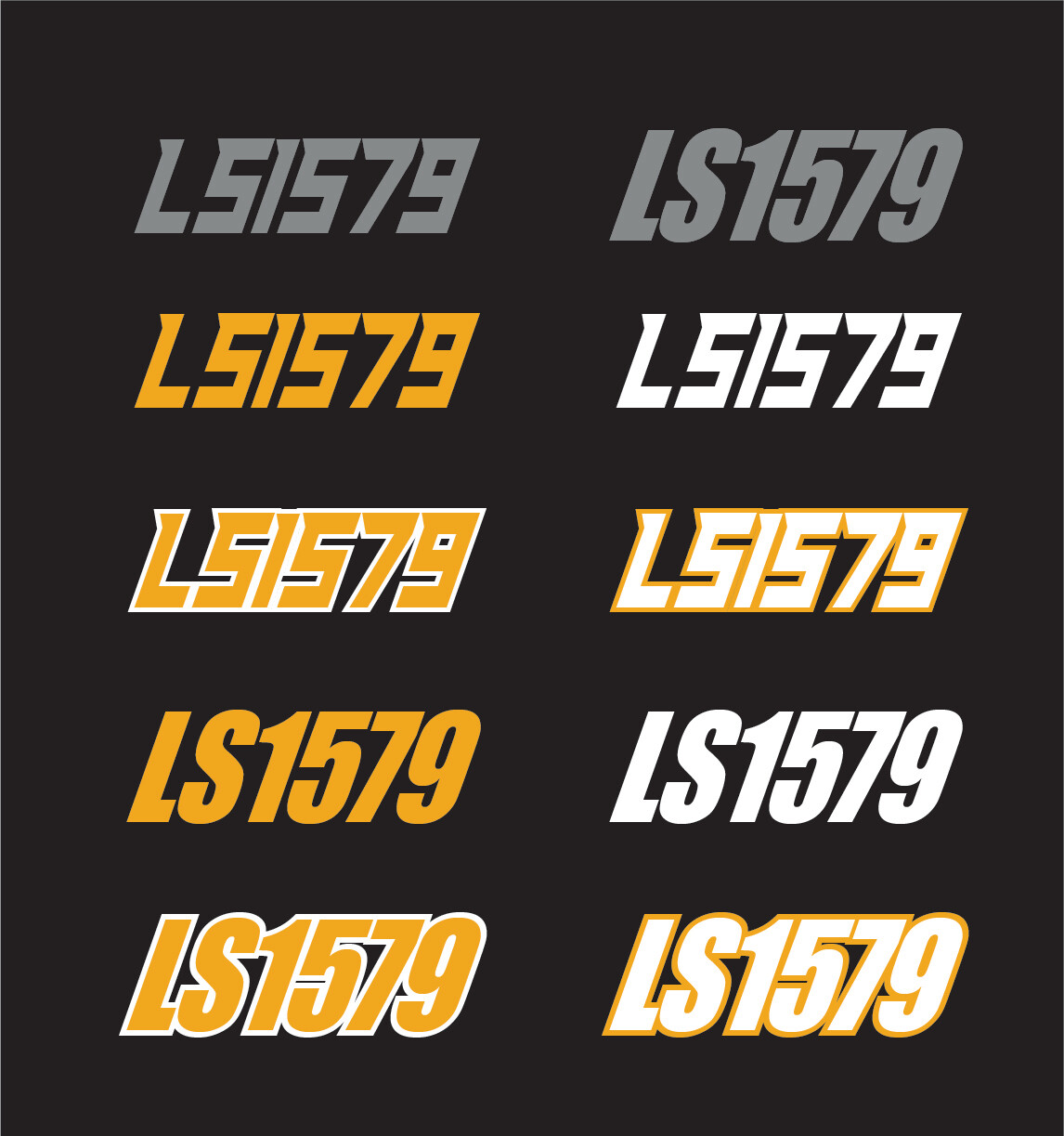 2023 Skidoo MXZ Sport - Sled Numbers