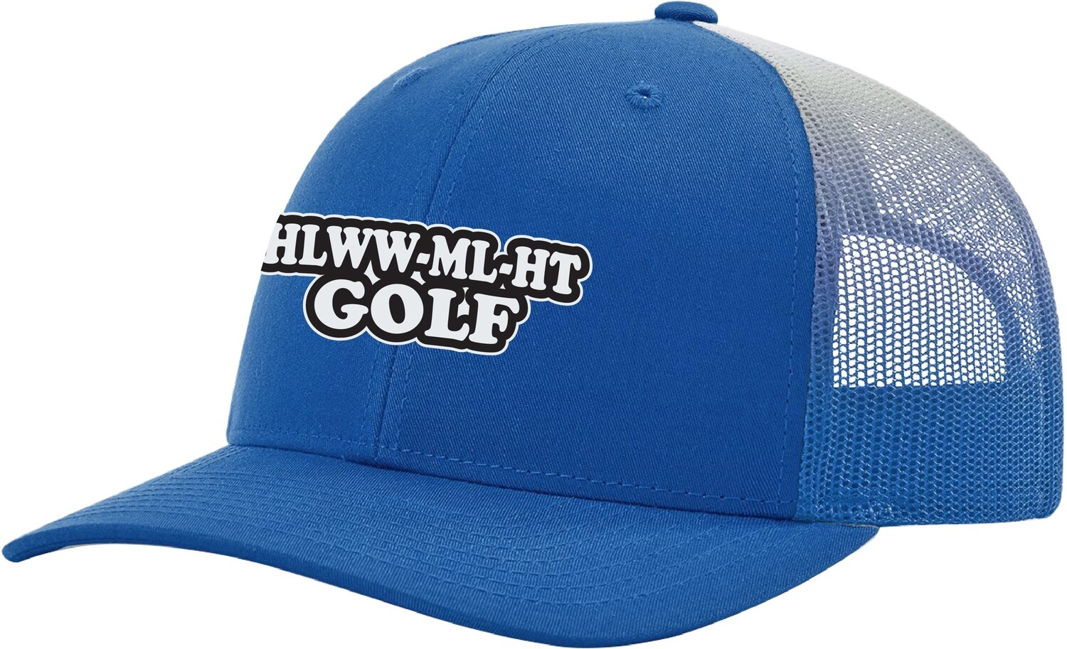 HLWW-ML-HT Golf Richardson - Printed Mesh-Back Trucker Cap - 112PM