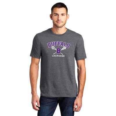 Buffalo Lacrosse District Very Important Tee - DT6000 - Heathered Charcoal