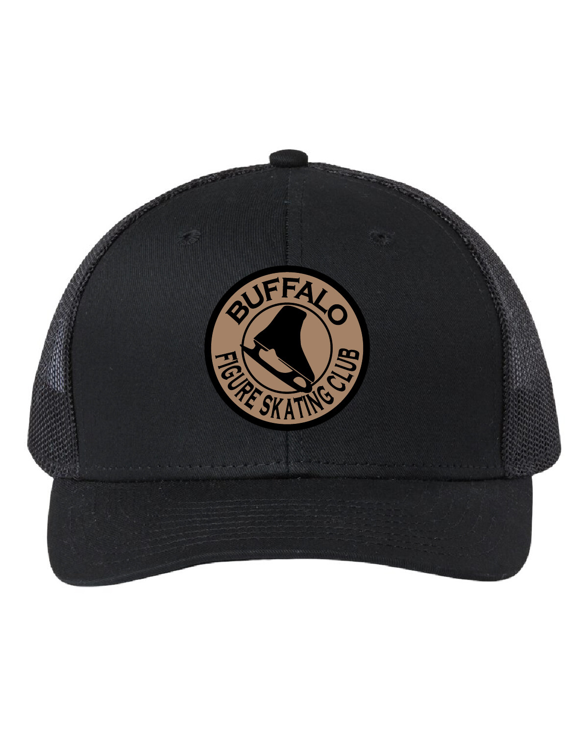 Buffalo Figure Skating Club Patch Hat Richardson - Low Pro Trucker Cap - 115 - Black