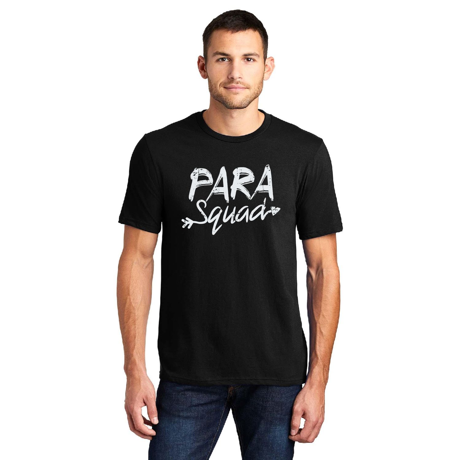 Para Squad Super-Soft District Adult T-Shirt - Black