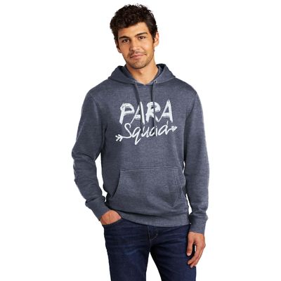 Para Squad Super-Soft District Adult Hoodie - Heathered Navy
