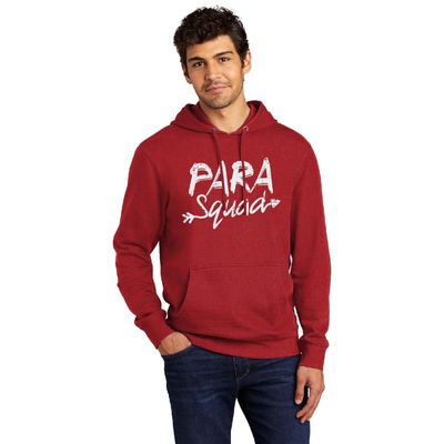 Para Squad Super-Soft District Adult Hoodie - Red
