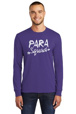 Para Squad Port &amp; Co Long Sleeve T-Shirt - Purple