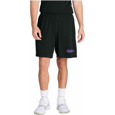 Buffalo Girls Fastpitch Sport-Tek PosiCharge Competitor 7" Pocketed Short - ST349P - Black